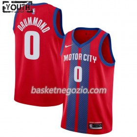 Canotte Bambino Detroit Pistons Andre Drummond 0 2019-20 Nike City Edition Swingman